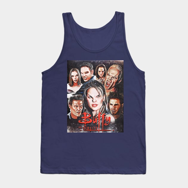 Buffy the Vampire Tank Top by creativespero